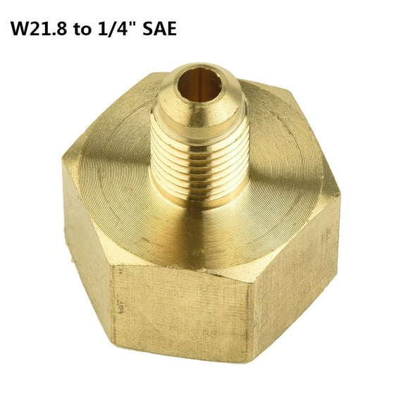 Car Conditioner Adapter Bottle Adapter For R134A 5/8" To 1/4'' SAE