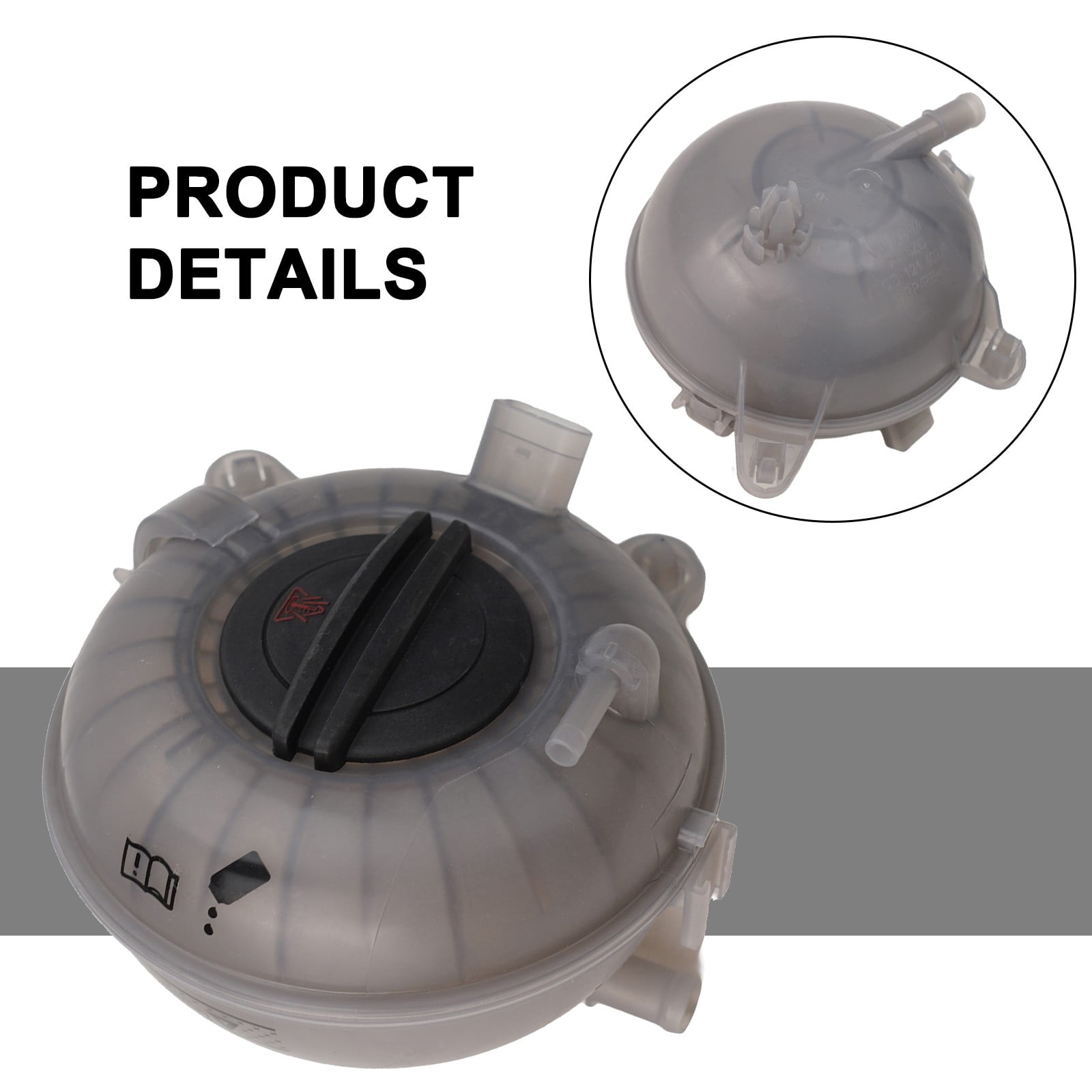 Autotecnica Expansion Tank With Cap & Sensor - Part# 1L8Z8A080-BB1, OE Fit, Pressure-Tested, 24-Month Warranty