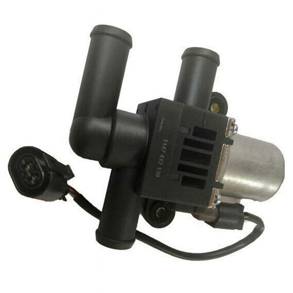 Car Cooling Water Control Valves for ERF MAN Solenoid Valves Heating Valves 1147412139 81619670011 81619676022,1 X Solenoid valve,Black&Silver