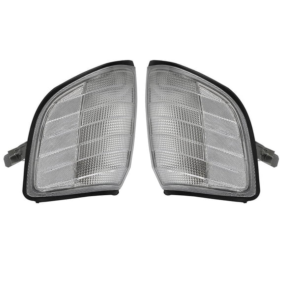 Car Corner Light Parking Lamps for W140 S-Class S320 S420 S500 S600 1991-1998 1408260543 1408260643,1 Pair x Car Corner Light,White