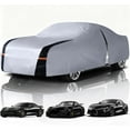 thumbnail image 1 of Car Cover 100% Waterproof All Weather, 10 Layers Outdoor Car Covers for Sports -Custom Fit Chevrolet Corvette, Porsche 911, Toyota Supra, BMW i8, etc. Sun & Rain Protector. C3 (See Size Chart), 1 of 11