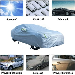 Waterproof Car Cover For Fiat Panda Auto Outdoor Anti-UV Sun Shade Rain  Snow Scratch Resistant Cover