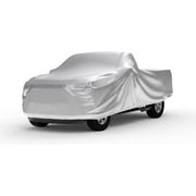 Car Cover Compatible with GMC 1999-1999 C-K 2500 Crew Cab Weatherproof Light Outdoor Multilayered Durable Truck Cover for Sun, High Moisture Climates