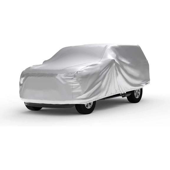 Car Cover Compatible with Suzuki 2009-2013 Equator Extended Cab6 with Camper Shell Weatherproof Light Outdoor Multilayered Durable Truck Cover for Sun, High Moisture Climates