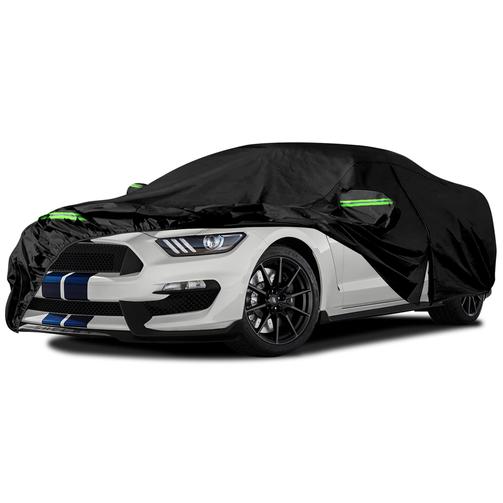 Car Cover Compatible with Ford Mustang 20052022, 6 Layer Heavy Duty