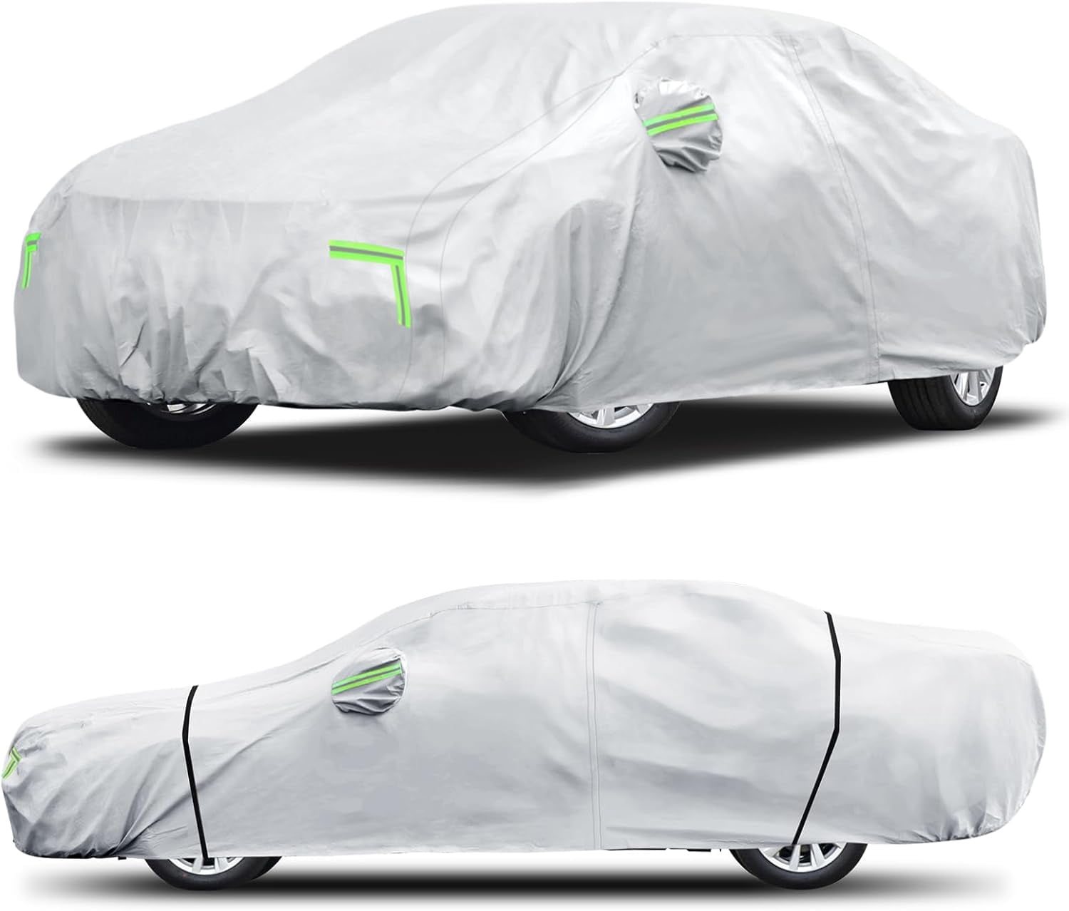 All-Weather Full Car Cover For Toyota Camry – UV Resistant, Waterproof, Dust Proof Silver Polyester Cover
