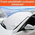 thumbnail image 1 of Car Cover For Snow,Windshield Snow Cover,Thick Design For Sedans,70x37in,All-Season Protection,Anti-Theft,Elastic Wheel Straps,Universal Fit 99% Vehicles,Multi-Use Mat,Foldable., 1 of 7