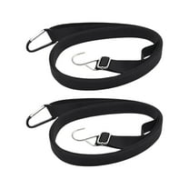 Car Cover Straps Wind Protector, 2Pcs Adjustable Elastic Windproof Ropes Protect Car Cover from High Winds, Universal Fit Most Cars