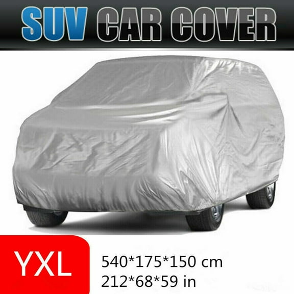 Car Cover Waterproof All Weather, Full Exterior Covers with Mirror Pocket, Outdoor Car Cover UV Snow Rain Wind Dust All Weather Outdoor Protection Universal