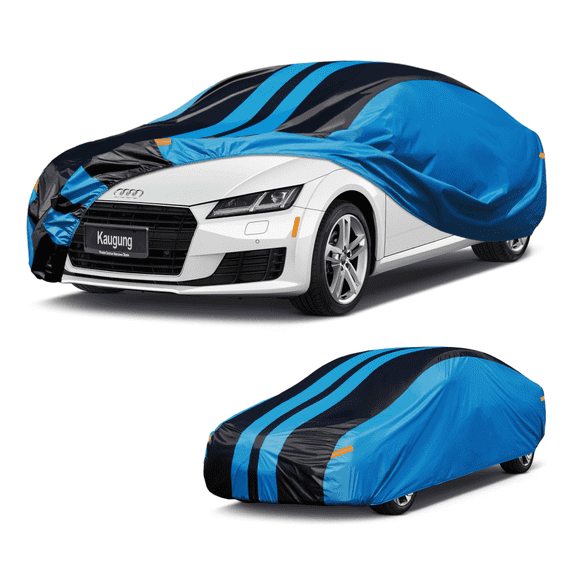Car Cover Waterproof Custom Fit Audi TT TTS TTRS (2006-2024) Full Exterior Cover for Automobiles Lightweight Resistant Outdoor Sun UV Rain Dust Snow Wind Protection.