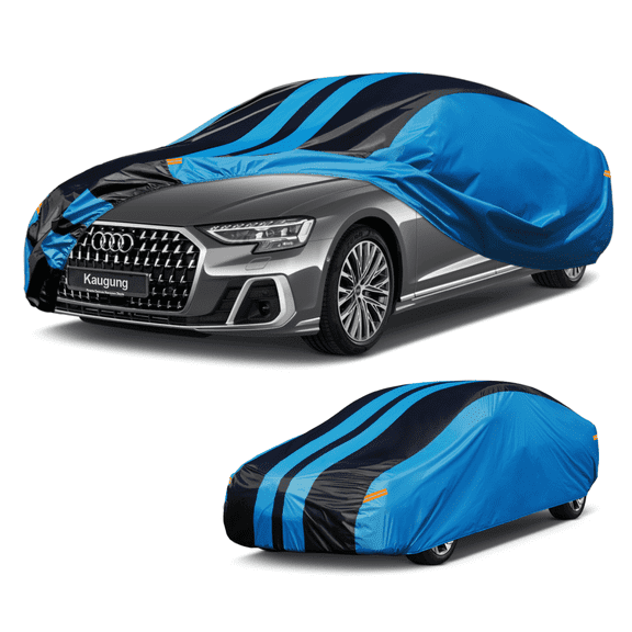 Car Cover Waterproof Custom Fit Audi e-tron GT (2018-2024) Full Exterior Cover for Automobiles Lightweight Resistant Outdoor Sun UV Rain Dust Snow Wind Protection.