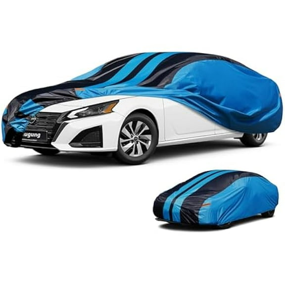 Car Cover Waterproof Custom Fit Nissan Altima (1998-2025), Full Exterior Cover for Automobiles Lightweight Resistant Outdoor Sun UV Rain Dust Snow Wind Protection.(USA Warehouse,Within 3-7 Days)