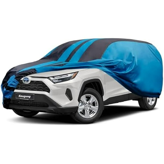 Car Cover Waterproof Custom Fit Toyota RAV4（2005-2025）, Full Exterior Cover for Automobiles Lightweight Resistant Outdoor Sun UV Rain Dust Snow Wind Protection.