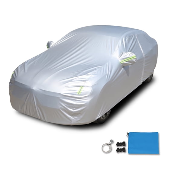 Car Cover Waterproof Rain Dust-proof UV Protector All Weather Fit For Sedan