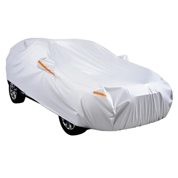 Car Cover Waterproof for Toyota Camry Mid Size Sedan Custom-Fit All Weather Protection Full Exterior Covers with Door Zipper and Cotton Lining
