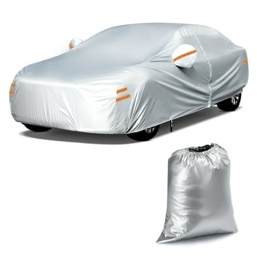 Car Cover Waterproof All Weather for Automobiles，All Weather Season Rain  Snowproof Sun UV ProtectionOutdoor Full Cover Universal, Fit for 186"To 193"  ,Universal