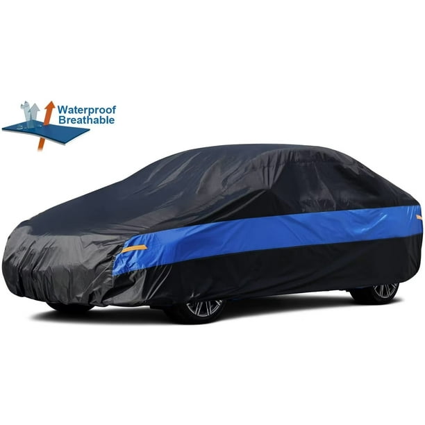 Car Cover for Automobiles Waterproof All Weather , Size A4 Fit for
