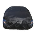 thumbnail image 1 of Car Covers for Automobiles All Weather Waterproof for Cadillac for CT4 Earless Dupont Oxford Length up to 187 " Black and Blue, 1 of 6