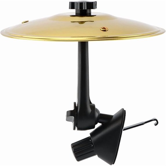 Car Crash Cymbal, 2025 Car Cymbal Air Vent, Mini Drum Crash Cymbal For Car- Vent, Make Your Driving More Fun, Suitable For All Types Of Vehicles(COLOR:Gold)