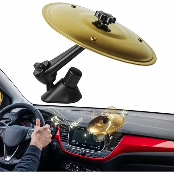 Car Crash Cymbal, 2026 New Model Car Cymbal Air Vent, Suitable For Car Decoration, Designed For Music Lovers, Make Your Driving More Interesting, And Applicable To Various Car Models