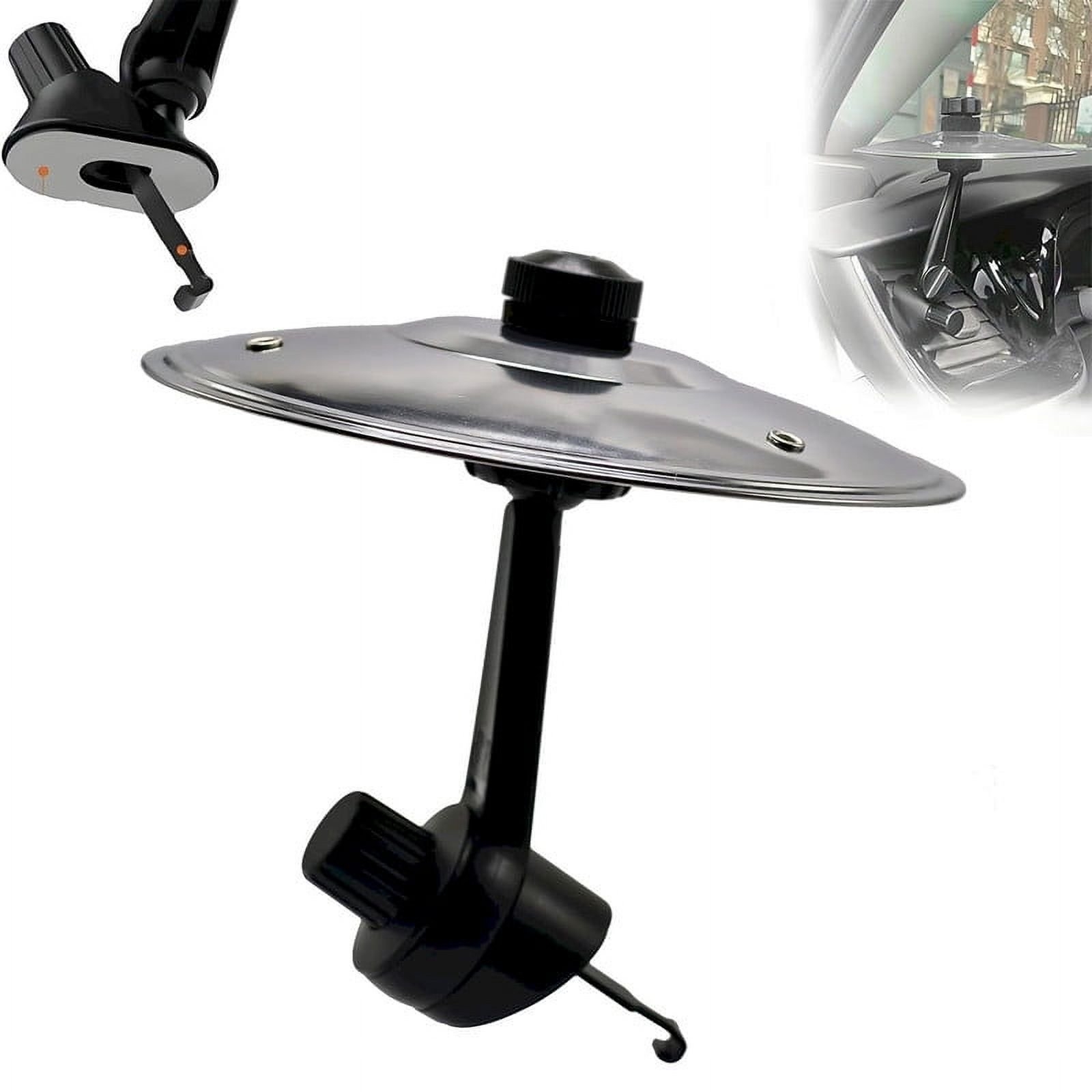 Car Crash Cymbal, Car Cymbal Air Vent, Suitable for All Types of Vehicles (Argent)