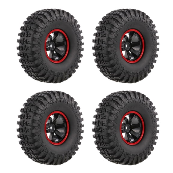 Wear-resistant Remote Car Crawler Rubber Wheel Crawler Tires Rubber Wheel Suitable for 1/10 Remote Car Crawler