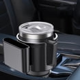 thumbnail image 1 of Car Cup Holder - 2-In-1 Vehicle Drink Holder With Adjustable Base, Multifunctional Organizer For Auto, Universal Fit For Most Cars, Trucks, Suvs, 1 of 8