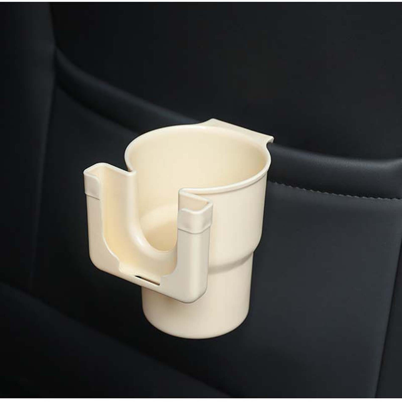 Car Back Seat Cup Holder, PU Leather Couch Sofa Bed Cup Holder Expander Tray