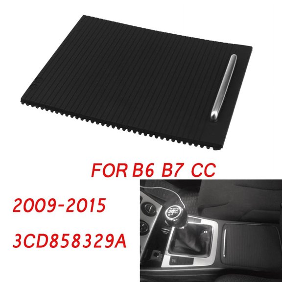 Car Cup Holder Center Drink Holder Roller Shutter for B6 B7 CC 2009-2015 3CD858329A,1 x Cup Holder Roller Shutter,black