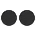 thumbnail image 1 of Car Cup Holder Coaster 2 Pack Universal Non-Slip Insert Coasters Durable Auto Cup Mat 2.75 Inch Flexible Silicone Pad for Car Interior Vehicle Accessories for Men Women Drivers （Black）, 1 of 4