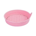 thumbnail image 1 of Car Cup Holder Coaster, Rhinestone Auto Cup Pad 5 mm Thick, Flexible Drink Insert for Vehicle Console Home Office Desk, Pink, 1 of 5