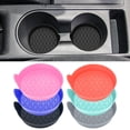 thumbnail image 1 of Car Cup Holder Coaster, Silicone Cup Holder Insert, Universal Non-Slip Cup Holders, Car Accessories Interior for Women and Man Interior Sets Red, 1 of 8