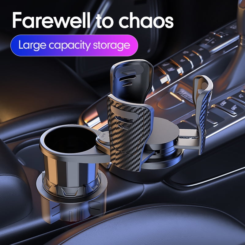 Car Cup Holder Expander, Cup Holder Extender Adapter with Expandable ...