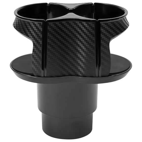 Car Cup Holder Expander for Vehicles, Multi-functional Dual Drink Organizer, Adjustable Base, Auto Closing Design, Fits Various Coffee Mugs Bottles, Universal Auto Interior Accessories