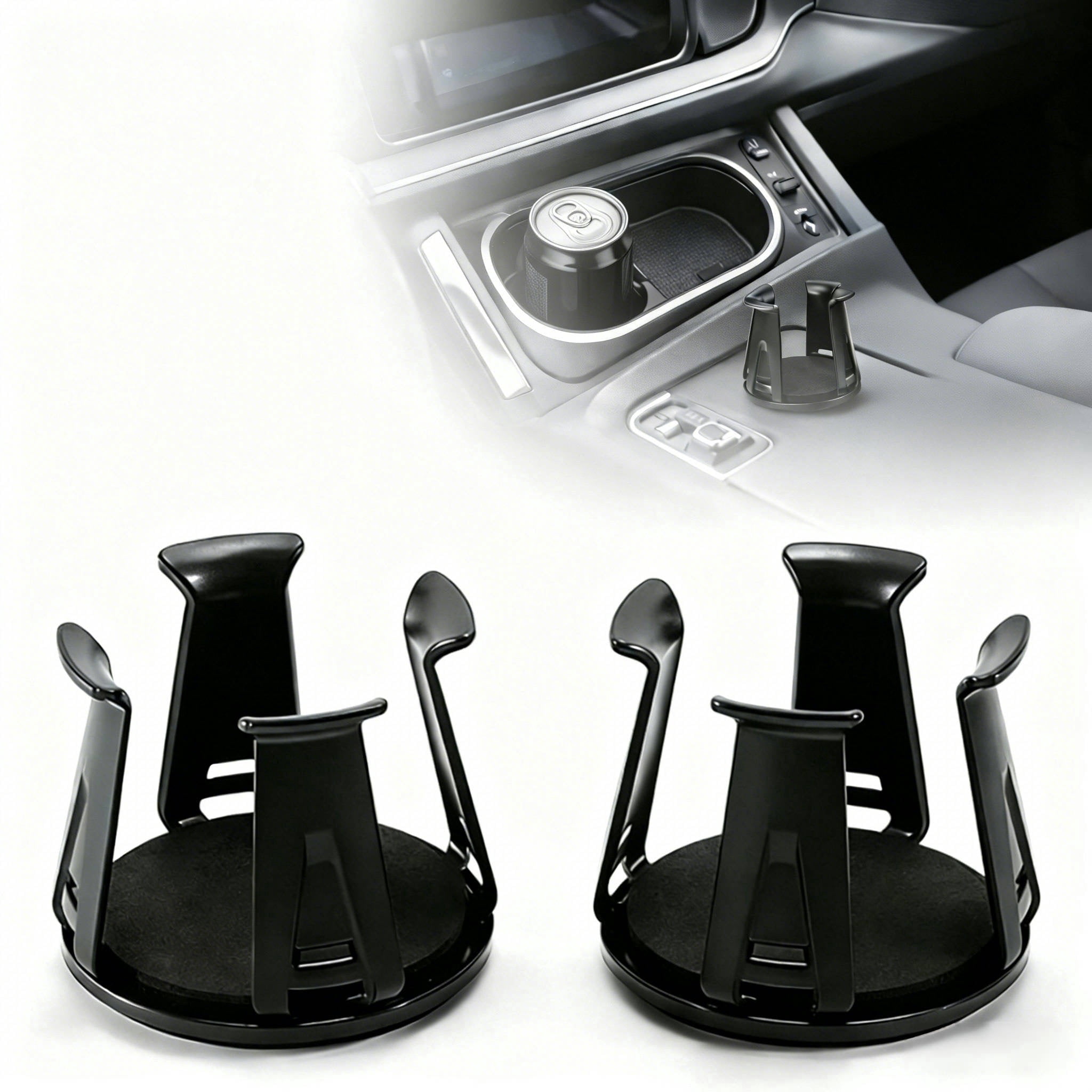 Car Cup Holder Limiter – Universal Silicone Anti-Rattle Drink ...