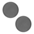 thumbnail image 1 of Car Cup Holder Pad, Non-slip Heat Insulation PVC Honeycomb Design Creative Interior Accessory Fit Coaster for Vehicle Universal Water Bottle Anti slip Mat Gray, 1 of 5