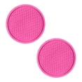 thumbnail image 1 of Car Cup Holder Pad, Non-slip Heat Insulation PVC Honeycomb Design Creative Interior Accessory Fit Coaster for Vehicle Universal Water Bottle Anti slip Mat Purple, 1 of 5
