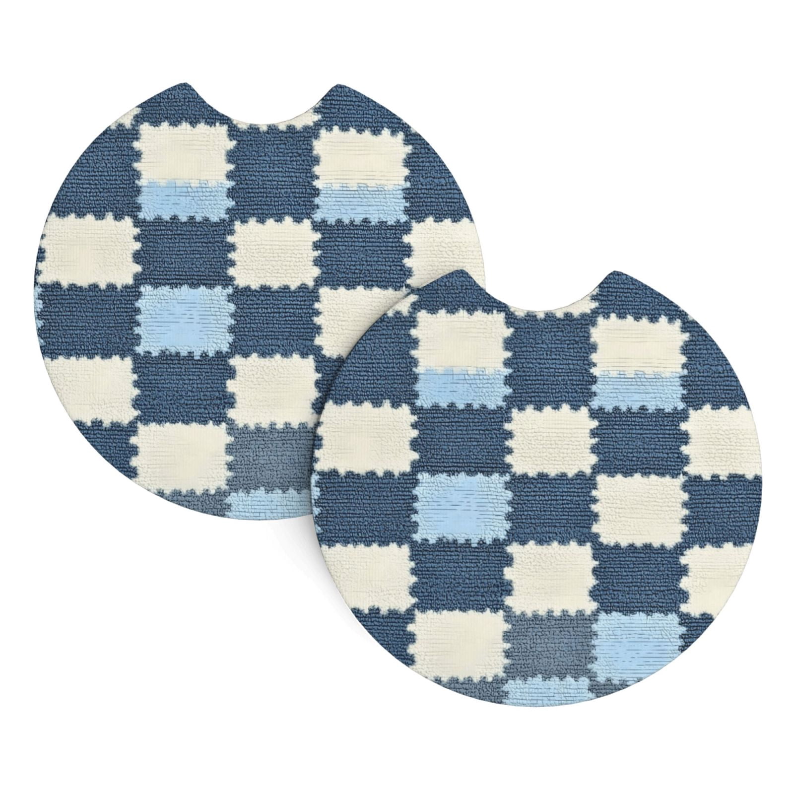 Car Cup Holder Pads 2 Pack Neoprene Coasters For Car Interior Non-Slip ...