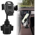 thumbnail image 1 of Car Cup Holder Phone Mount with Adjustable Height & Base Gooseneck Neck Rotatable Cradle for Samsung Galaxy A10e/A20/A30/A50/Note 10/Note 10 Plus/Note 9, 1 of 6