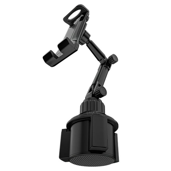 Car Cup Holder Tablets Mount Adjustable Arm No Shaking Fit 4-12.9inch Devices
