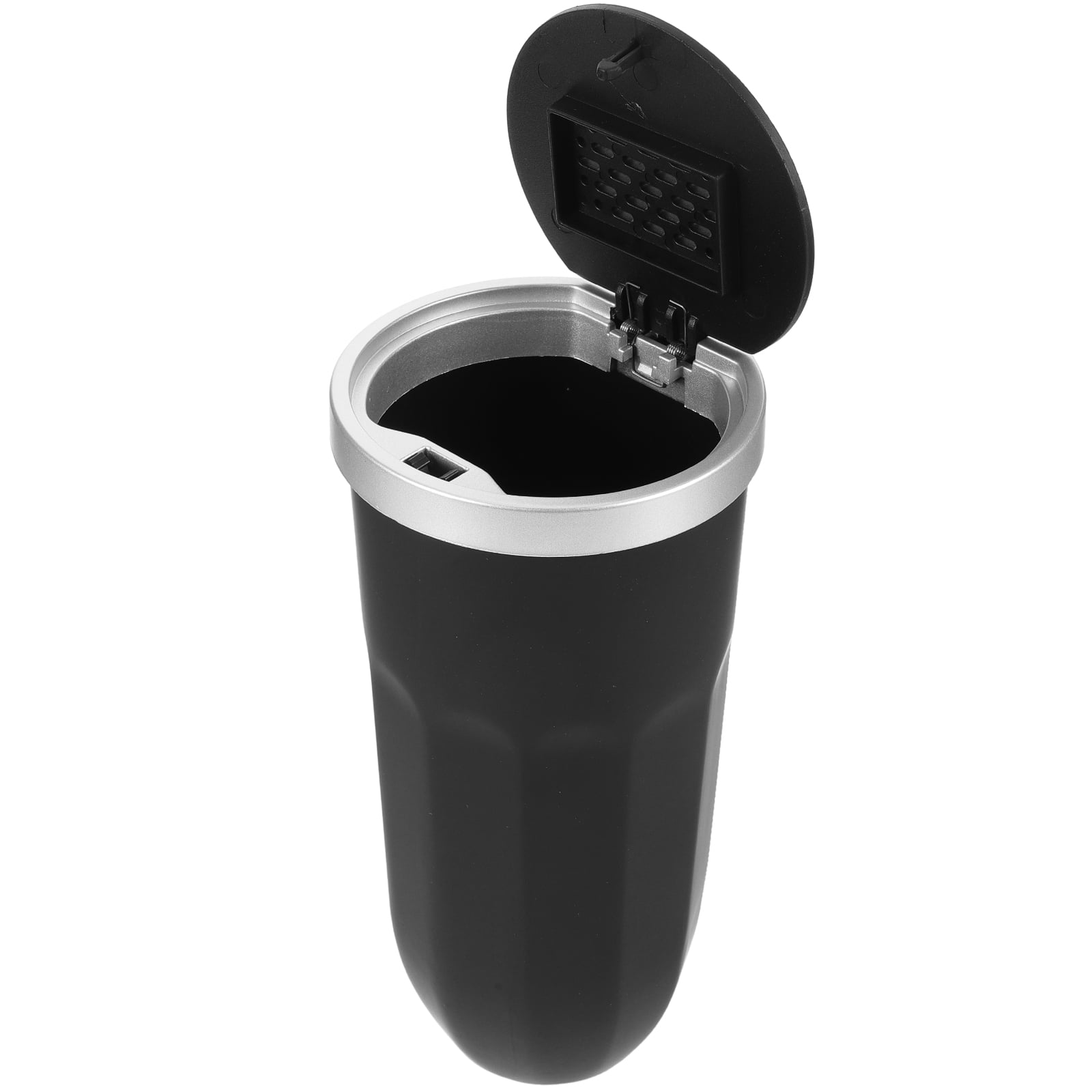 Car Cup Holder Trash Can Bin Accessories with Lid Garbage for Interior