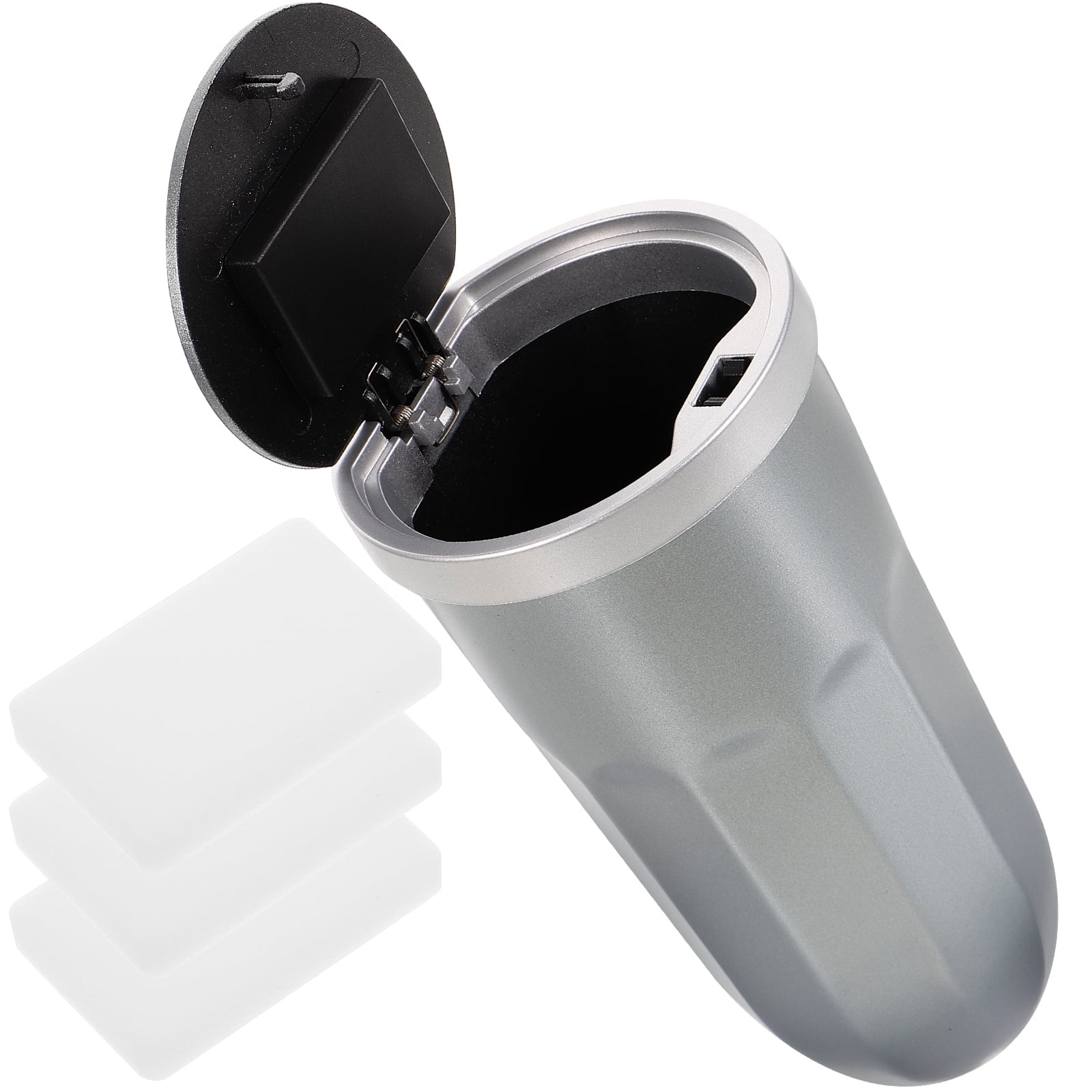 Car Cup Holder Trash Can Garbage for Containers Mini Waste Basket Auto