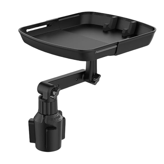 Car Cup Holder Tray Multifunctional Expander Rotation Adjustable for Vehicle