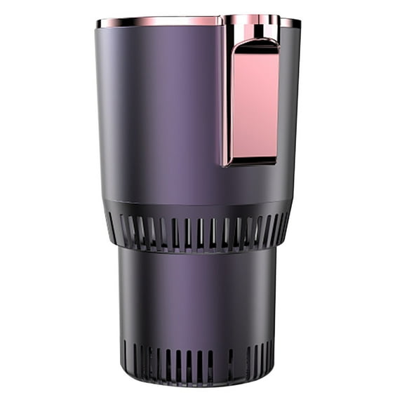 Car Cup Warmer & Cooler | 2-in-1 Thermoelectric Cooler & Warmer Mug for Car & Home | 12V DC Power | Heats to 65°C & Cools to -3°C | Includes 1 Cup