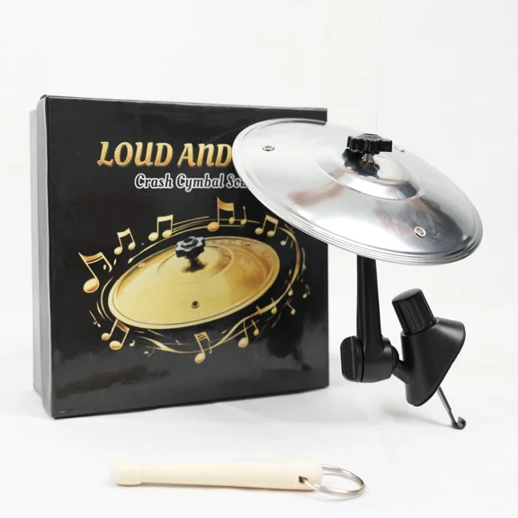 Car Cymbal Air Vent Mounted,  Mini Drum Crash Cymbal for Endless Rhythmic Fun on the Road Music Lover Gift,Mother's Day  gift