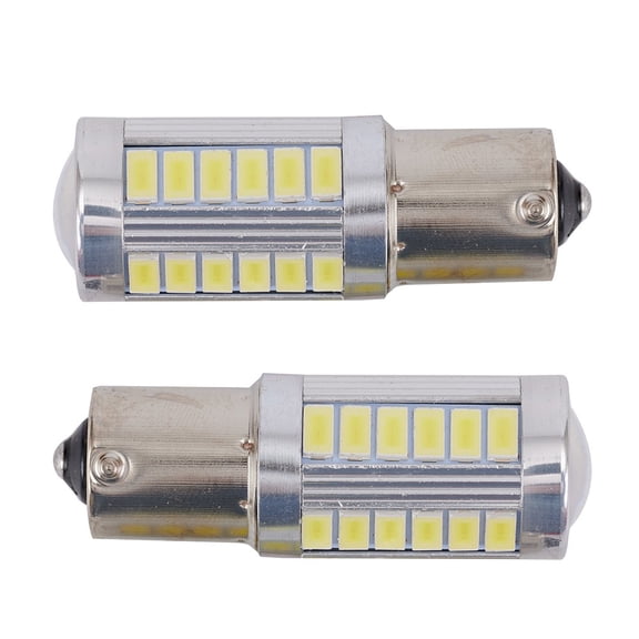 Car DRL Light Bulb White LED BA15S 1156 Reversing Lamp 33-for SMD 5630 12V