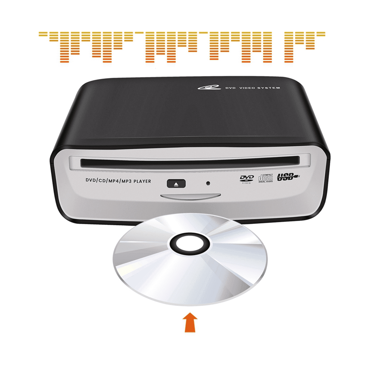 Car DVD Player for Android Video Player External Car Radio CD DVD Dish