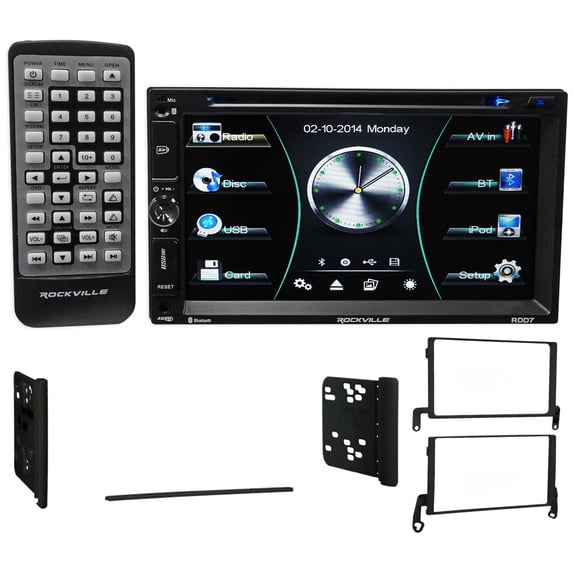 Car DVD/iPhone/Bluetooth/Android/USB Receiver Stereo For 1999-2003 Ford F-150