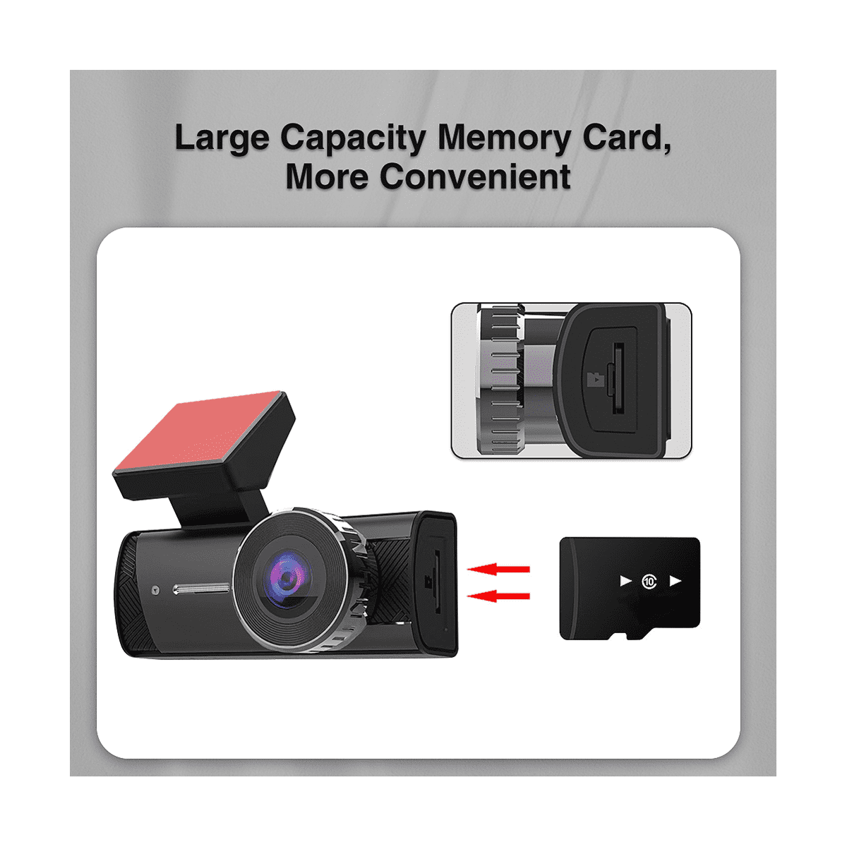 Car DVR 1080P HD Wifi App Dash Cam Drive Recorder GSensor to Record