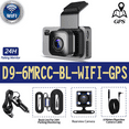 thumbnail image 1 of Car DVR Dashcam 4K WIFI GPS Camera Video Recorder Auto Camcorder Night Vision 24H Parking Monitor G-Sensor IPS Navigator, 1 of 7